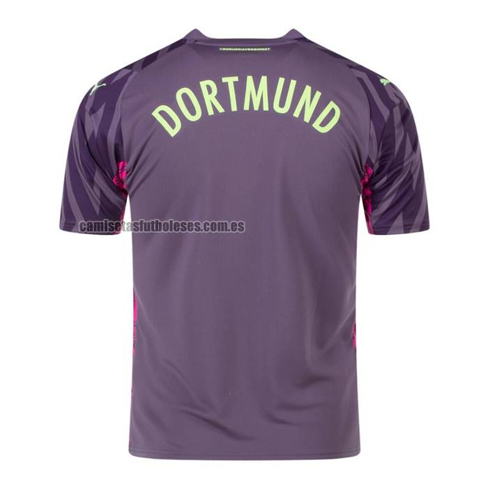 Camiseta Borussia Dortmund Portero 2023 2024 Purpura